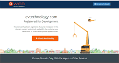Desktop Screenshot of evtechnology.com