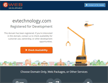 Tablet Screenshot of evtechnology.com
